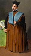 Francisco de Zurbaran Retrato del doctor Juan Martenez Serrano oil painting artist